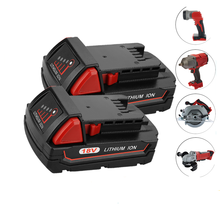 Литий-ионный аккумулятор для Milwaukee 48-11-3000 48-11-1815 1850-20 2642-21CT M18, 2646 мАч 2024 - купить недорого