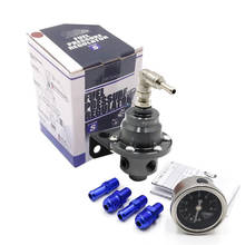 Universal Adjustable Fuel Pressure Regulator tomei type With gauge and instructions 2024 - buy cheap