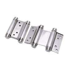 Double Open Spring 4 Inch Hinge Stainless Steel Two-way Free Door Hinge for Bar Newest 2024 - buy cheap