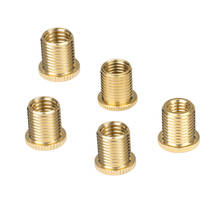 Pack Of 5 Universal Gear Shift Knob Adapter Nuts Insert Set M10x1.25 Gold 2024 - buy cheap