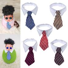 Детский костюм для фотосессии с галстуком-бабочкой; Забавный деловой костюм в полоску для маленьких мальчиков; Яркая модная праздничная одежда 2024 - купить недорого