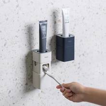 Exprimidor automático de pasta de dientes para baño, dispensador de pasta de dientes de fácil presión, soporte de herramientas de baño 2024 - compra barato