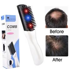 Hair Massager Wireless Laser Infrared Electric Hair Massage Brush Hair Growth Regrowth Therapy Treatment Massage Comb 2024 - buy cheap