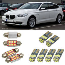 Interior led Car lights For BMW 5 gran turismo f07 hatchback Reading dome bulbs for cars error free License Plate Light 8pc/lot 2024 - buy cheap