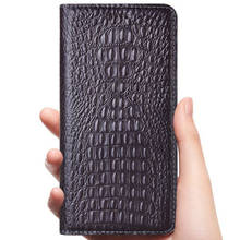 Funda magnética de piel auténtica Natural para Samsung Galaxy S21 Plus Ultra S 21 S21Ultra, carcasa de teléfono con tapa, cartera, libro, 256 GB 2024 - compra barato