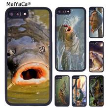 MaiYaCa CARP FISHING FISH Phone Case For iPhone X XR XS 11 12 13 Pro MAX 5 6 6S 7 8 Plus Samsung Galaxy S6 S7 S8 S9 S10 2024 - buy cheap