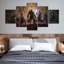 Diablo-póster de juego inmortal, arte de pared impermeable, impresión en lienzo, cubierta de pared, decoración del hogar, murales de decoración para sala de estar, pintura al óleo 2024 - compra barato