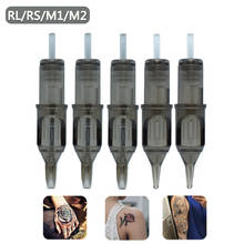 Boermeize Tattoo Cartridge Needle  Professional Disposable Semi-Permanent Eyebrow Lip Makeup Needles For Tattoo Machine Pen 2024 - buy cheap