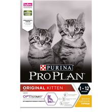 Plan de alimentos secos Pro para gatitos de 1 a 12 meses, con pollo, paquete, 4x3 kg 2024 - compra barato