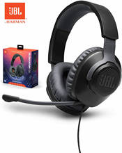 JBL-auriculares de juego QUANTUM100 con micrófono, plegables, para Xbox One, PC, TV, teléfono, PS4, LOL, 7,1 2024 - compra barato