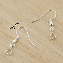 20/50pcs 925 Sterling Silver Jewelry DIY Accessories 925 Silver Dribble Hook For Necklace Findings & Components PJ002 2024 - buy cheap