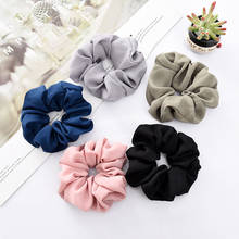 New Women Hair Accesories Female Hair Tie Scrunchies Elastic Hair Bands Ponytail Holder Hair Rope Chiffon Headwear Rubber Band 2024 - buy cheap