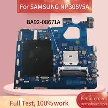 BA92-08671A para SAMSUNG NP305V5A 305V5A, placa base de ordenador portátil, BA41-01677A, AMD DDR3, BA92-08671B 2024 - compra barato