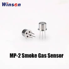 Winsen-Sensor de Gas y humo de MP-2, accesorio con buena sensibilidad, amplio rango, tamaño pequeño, bajo consumo de energía, utilizado en Detector de humo portátil, 10 Uds. 2024 - compra barato