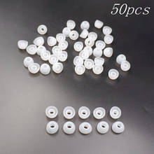 50pcs/lot White Replacement Earbud Tips Soft Silicon Cover For Samsung HTC In-Ear Headphones Earphones Accessories Ear pads 2024 - buy cheap