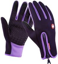 Winter Gloves for Men Women Fleece Warm Touchscreen AnTI-Slip Gloves Thermal Windproof Gloves For Ski Snowboard Cycling Running 2024 - buy cheap