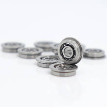 10PCS MF93 Flange Bearing 3x9x2.5 mm ABEC 3 Miniature Flanged Non Standard Deep Groove Open Bearings 93 2024 - buy cheap