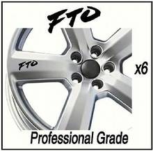 For FTO ALLOY WHEEL DECALS STICKERS CARS VINYL MOD x6 Body,Glass,Door Graphics 2024 - buy cheap