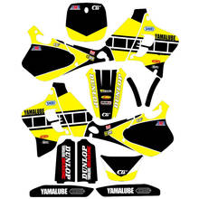 Pegatinas gráficas para motocicleta, kit de calcomanías para Yamaha YZ125/250 93-95, Dirt Bike Team 3M, YZ125 YZ250 1993 1994 1995 2024 - compra barato