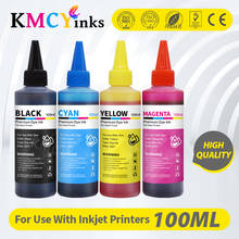 KMCYinks 100ml Ink Refill Kit for hp Deskjet D1660 D2500 D2560 D2660 D5560 F2420 F2480 F2492 printer Cartridge Printer Dye Ink 2024 - buy cheap