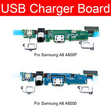 Placa de puerto de carga Usb para Samsung Galaxy A8 A800F A8000 Módulo de cargador Usb Reparación de reemplazo de placa de cargador USB 2024 - compra barato