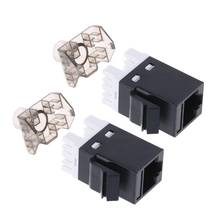 Módulo de red UTP CAT6, adaptador de Cable conector RJ45, conector Keystone, 2 uds. 2024 - compra barato