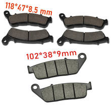 3Pcs Complete Set Motorcycle Brake Pads For Honda FJS400 FJS600 Silverwing 600 400 GT600 GT400 2009-2017 2024 - buy cheap