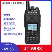 2020 Jingtong JT-5988 12W Walkie Talkie CB Radio Transceiver VHF UHF Woki Toki Powerfu Than Baofeng UV-9R PLUS Ham Radio Station 2024 - buy cheap