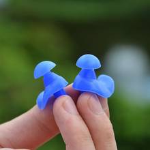 Soft Ear Plugs Environmental Silicone Waterproof Dust-Proof Earplugs Diving Water Sports Swimming Accessories 1 pair 2024 - buy cheap