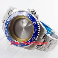 43mm/40mm 316L Sapphire Glass Watch Case Fit NH35 Miyota8215 DG2813 3804 ETA 2824 PT5000 Cyclops Oyster Bracelet Ceramic Bezel 2024 - buy cheap
