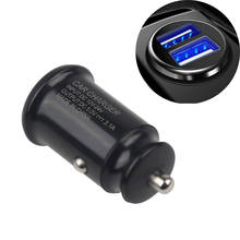 Cargador USB Dual para coche, adaptador de corriente para encendedor de cigarrillos, 12V, 24V, 5v, 3.1A, para carga de teléfono móvil, enchufe USB automático 2024 - compra barato