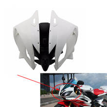 06 07 For Yamaha YZF R6 Motorcycle Front Upper Nose Top Cowling Bodywork Individual ABS Fairing Unpainted YZFR6 YZF-R6 2008 2009 2024 - buy cheap