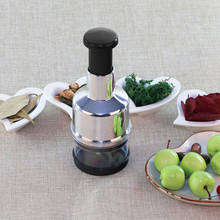 Manual Fruit Vegetable Garlic Chopper Hand Press Food Cutter Onion Nuts Grinder Mincer Multifunction Kitchen Accessories 2024 - buy cheap