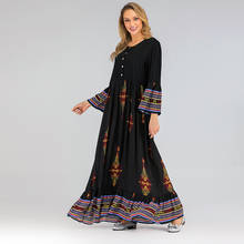 Vestido musulmán Abaya de Dubái, hiyab turco, ropa islámica, Abaya para damas, caftán, musulmán, color negro 2024 - compra barato