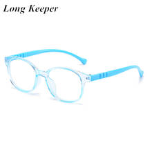 Fashion Blue Light Blocking Glasses Kids Boys Girls Computer Clear Lens Eyeglasses Anti blue Light Spectacles Children Oculos 2024 - buy cheap