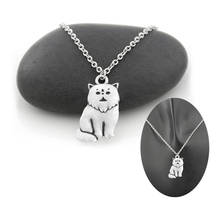 Cute Cartoon Persian Cat Pendant Necklace for Women Men Jewelry Pet Gift Stainless Steel Long Chain Cat Mom Lover Necklace Gift 2024 - buy cheap