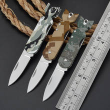 118mm Knives 56HRC Folding Tactical Knife Camo Combat Portable Pocket Knife Utility Survival Hunting Camping Fishing Rescue 2024 - buy cheap