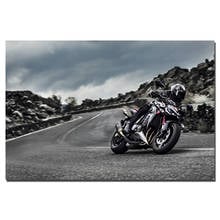 Pintura en lienzo de motocicleta Kawasaki Z1000, póster de vehículo, imágenes de pared, impresión para sala de estar 2024 - compra barato