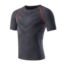 2020 NEW Sports Clothing Men Short Sleeve T-shirt Men Quick Dry Sportswear Fitness Jogging T-shirt Men training Clothing Men 2024 - buy cheap