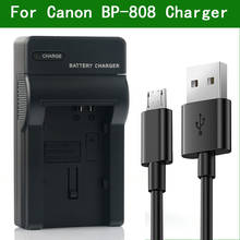 LANFULANG BP 808 Battery Charger Kit for Canon BP-807 BP-808 BP-809 FS305 FS306 FS307 FS36 FS37 FS406 FS46 XA10 HF100 HFS10 2024 - buy cheap