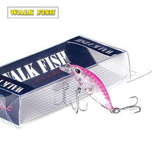 Walk Fish 1Pcs Floating Fishing Crank Bait Lure 4cm 2g Topwater Artificial Bait Hooks Crankbait Fishing Tackle 2024 - buy cheap