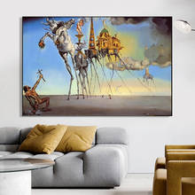 Salvador Dali Famous Art Canvas Painting Posters And Prints The Temptation of St. Anthony Classical Art Picture for Home Decor 2024 - buy cheap