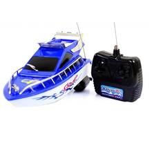 Hot RC Speedboat Super Mini Electric Remote Control High Speed Boat Ship 4-CH RC Boat Game Toys Birthday Gift Kid Children Toys 2024 - buy cheap