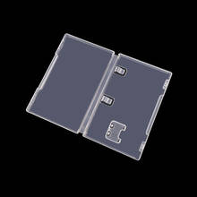 10 pcs a lot Game Card Storage Case Box Transparent Cartridge Holder Shell For Switch NS With Book Holder For Inserted Cover 2024 - buy cheap
