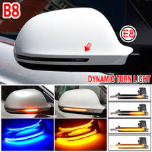 LED Car Dynamic Turn Signal Blinker Flashing Light For Audi A3 8P A4 A5 B8 Q3 A6 C6 4F S6 S4 S5 S6 A8 D3 8K S8 2024 - buy cheap