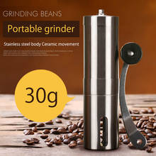 Manual Coffee Grinder Coffee Mill Ceramics Core Hand Pepper Mill Grinder Kitchen Tools Coffee Grinding Machine Stainless Steel 2024 - buy cheap