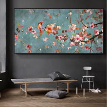 Plum Blossom Canvas Paintings  Wall Classical Flowers Wall Art Pictures Large Size Posters and Prints Home Decor for Living Room 2024 - buy cheap