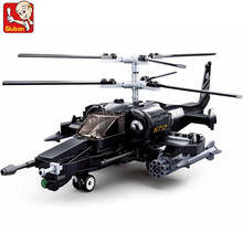 330Pcs Military KA-50 Armed Helicopter Model Bricks DIY Creative Construction Building Blocks Sets Educational Toys for Children 2024 - buy cheap