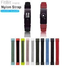 Strap for Fitbit Inspire Nylon Loop Wrist Band Soft Replacement Bracelet For fitbit inspire HR Smart Bracelet Nylon Sport Strap 2024 - buy cheap
