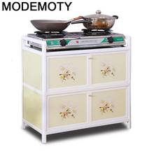 Dolap Kaplama Mobiliario Comedores Bestek Lade End Tables Mueble Cocina Aluminum Alloy Cabinet Kitchen Furniture Cupboard 2024 - buy cheap